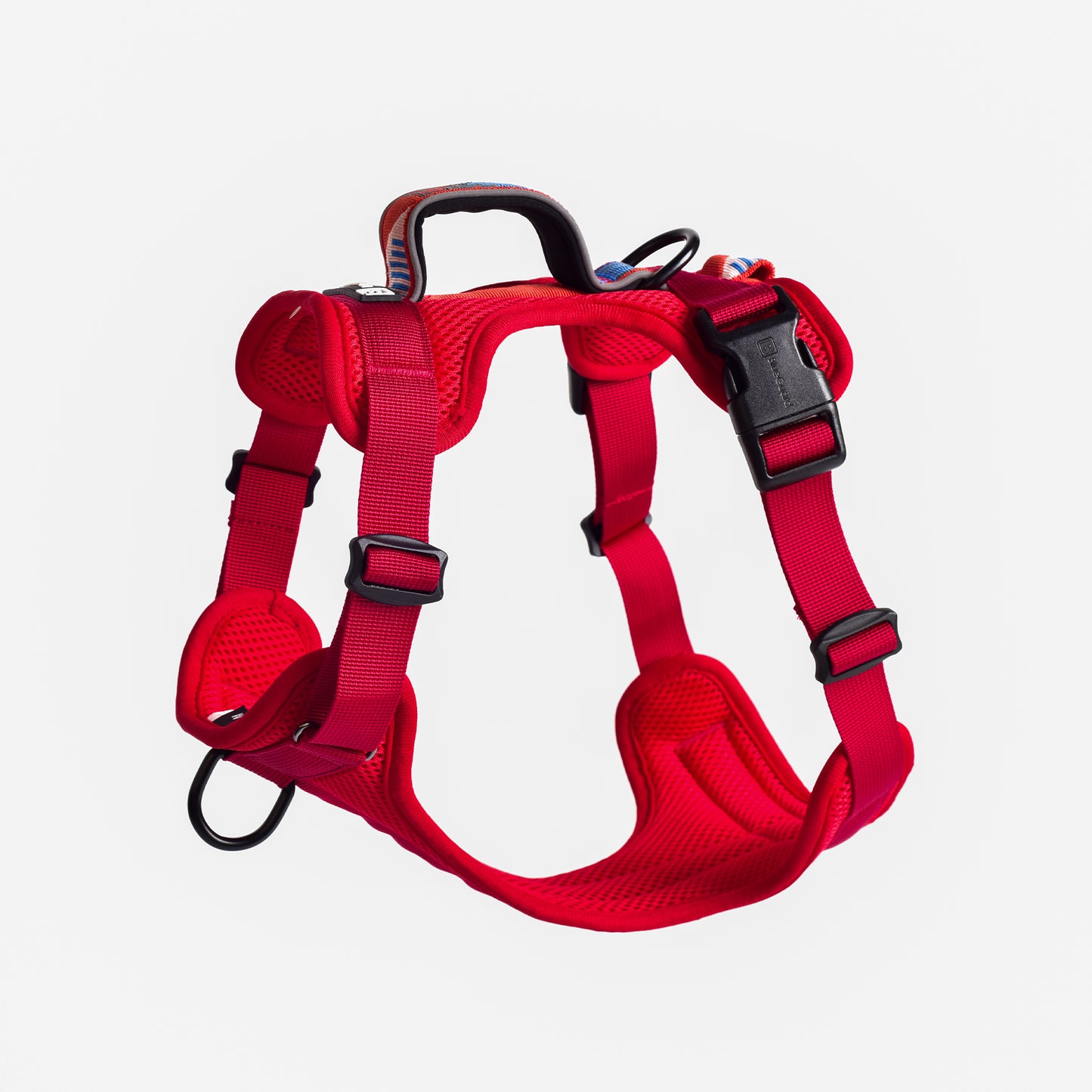 Adventure 2-in-1 Sicherheitsgeschirr - gepolstert, rot