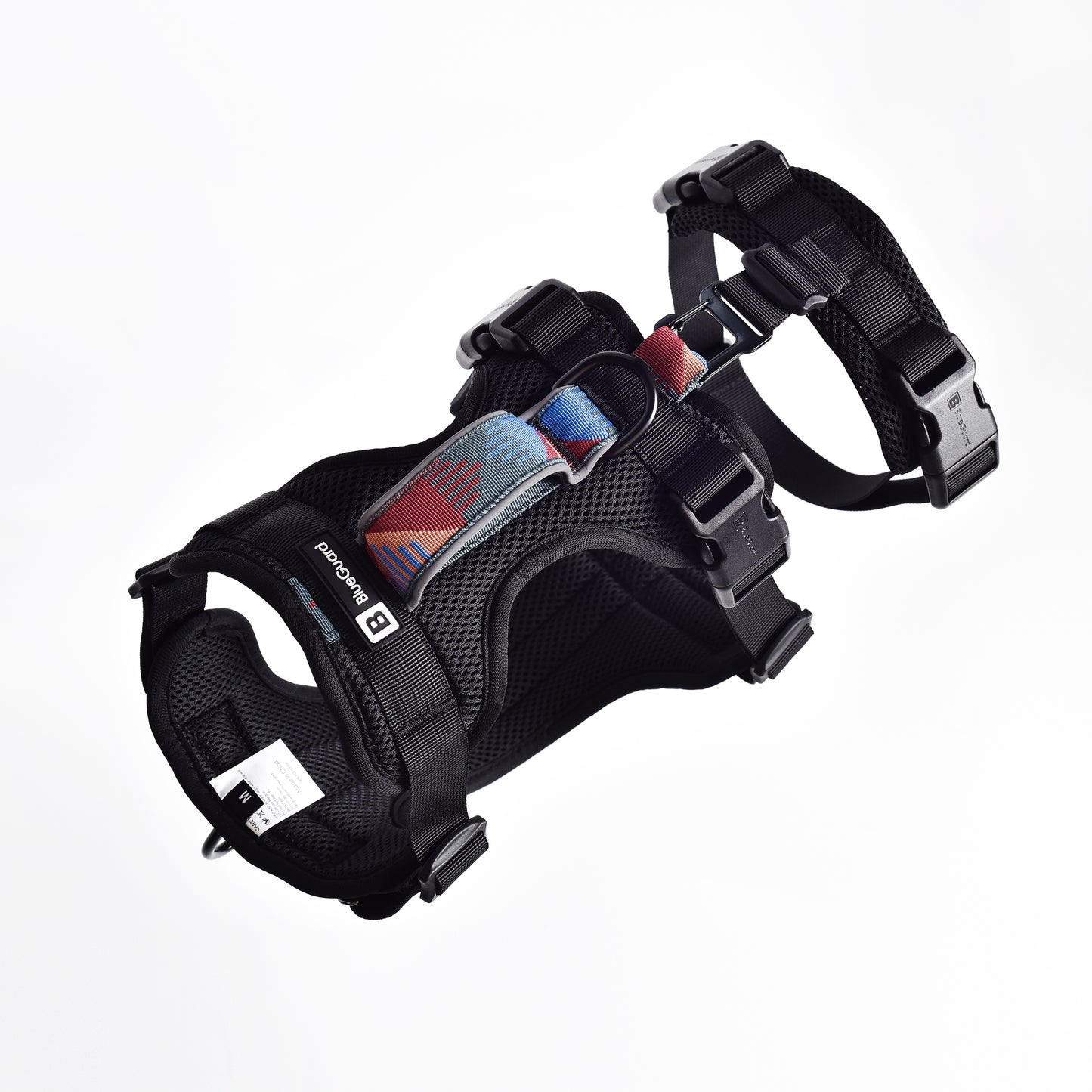 Adventure 2-in-1 Sicherheitsgeschirr - gepolstert, schwarz