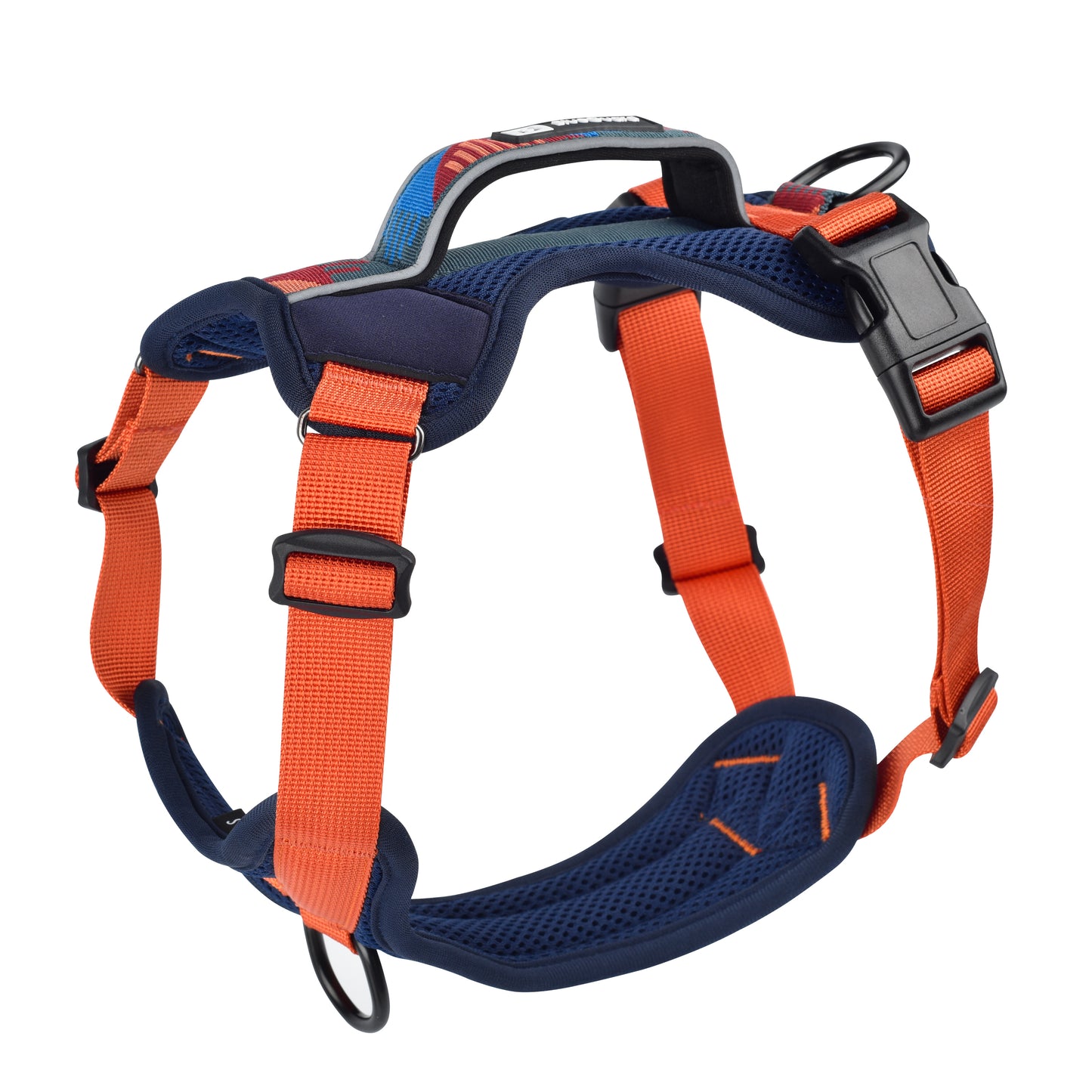 Explorer Brustgeschirr - gepolstert, blau