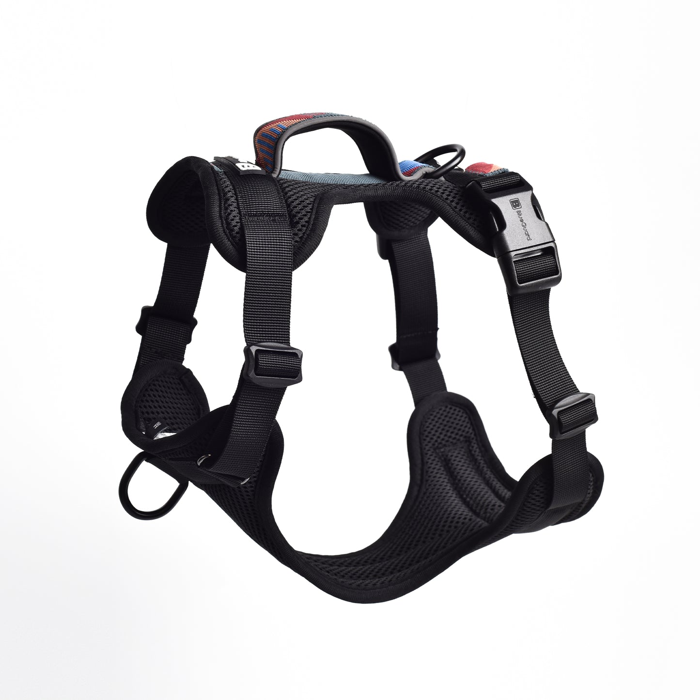 Adventure 2-in-1 Sicherheitsgeschirr - gepolstert, schwarz