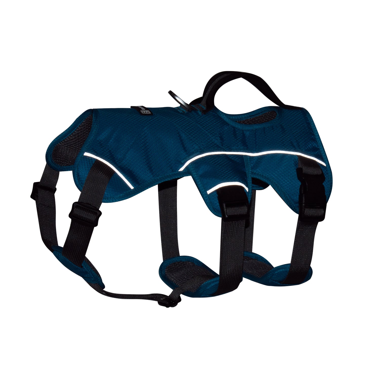 Safe & Soft Sicherheitsgeschirr - gepolstert, blau