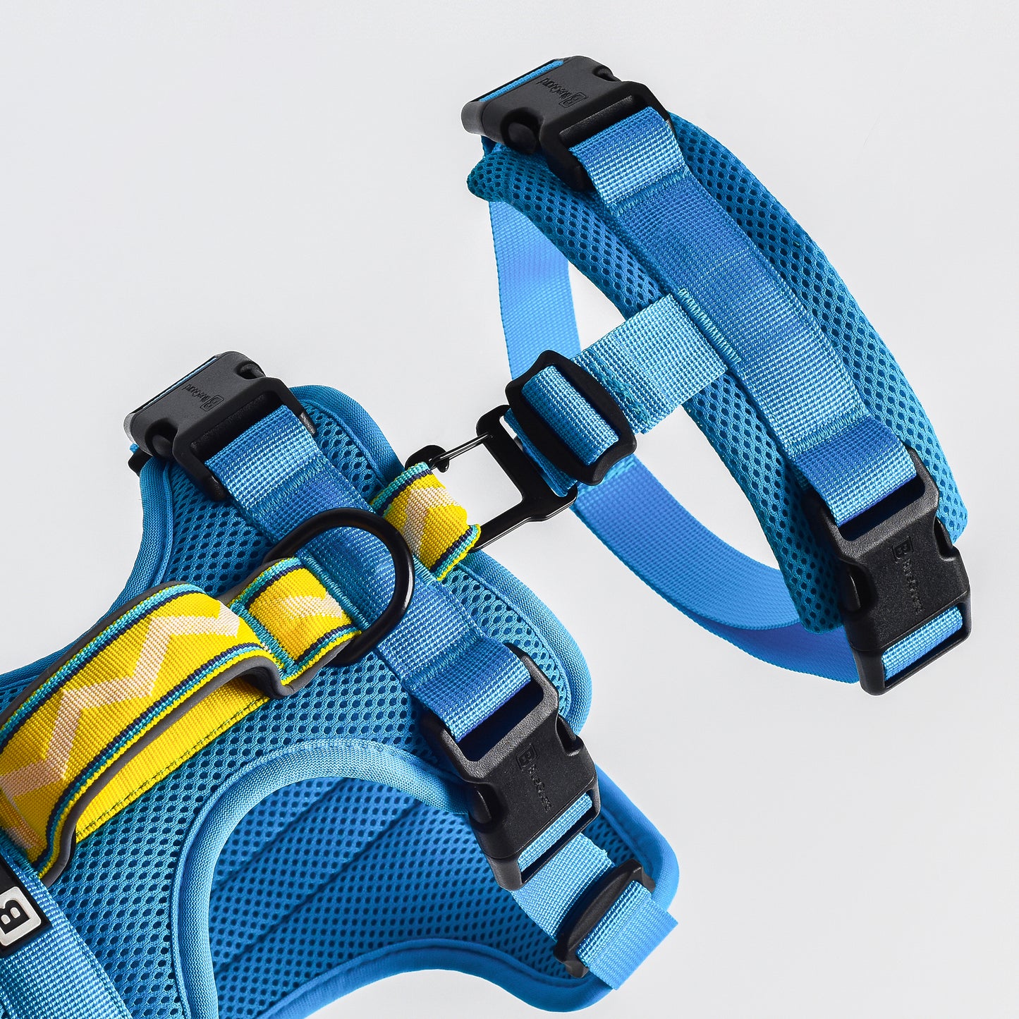 Adventure 2-in-1 Sicherheitsgeschirr - gepolstert, blau