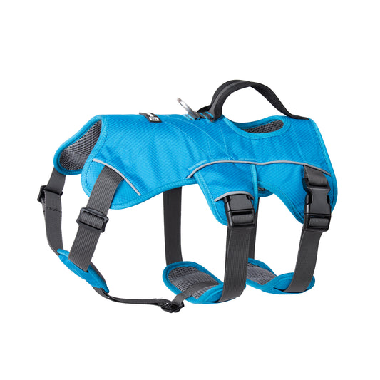 Safe & Soft Sicherheitsgeschirr - gepolstert, blau